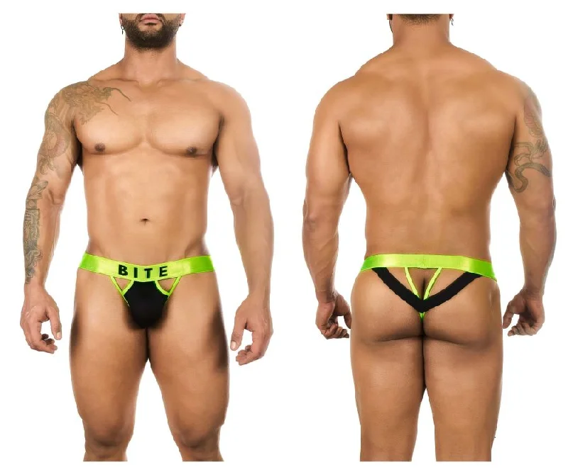 BiteWear BW2023109 Bite My Cherry Thongs Color Green