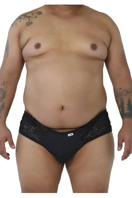 CandyMan 99490X Lace-Mesh Jockstrap Color Black