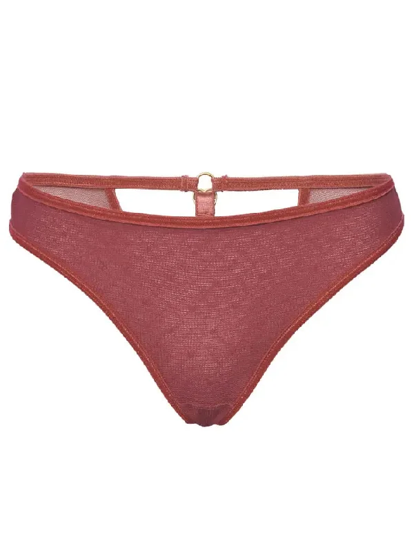 Hearts of Venus Bikini in Copper Rose