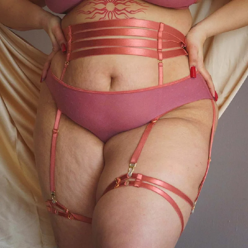 Hearts of Venus Bikini in Copper Rose