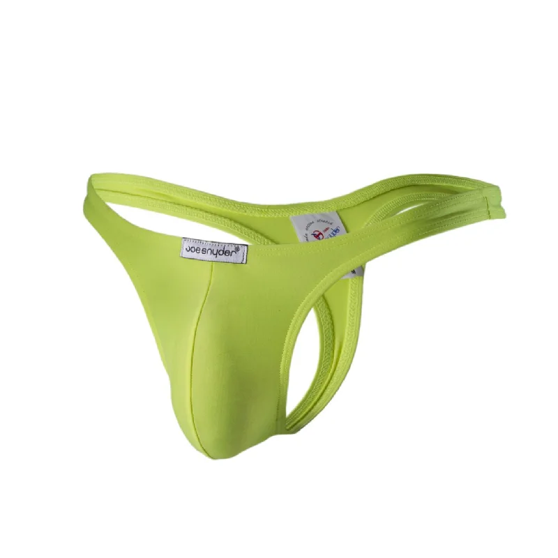 Joe Snyder JS03-Pol Polyester Thong Color Yellow-Poly