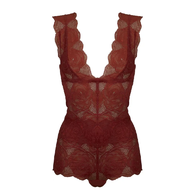 Paloma Casile Bodysuit June | TERRACOTTA | SALE $147.00