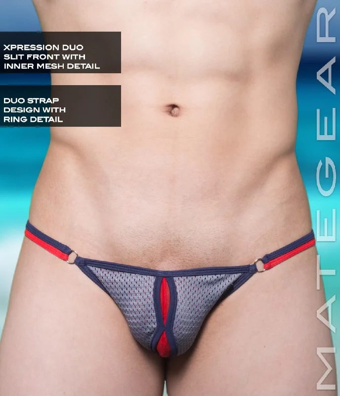 Sexy Men's Swimwear Xpression Mini Swim Bikini - Hu Hyo (Double Slit Front)