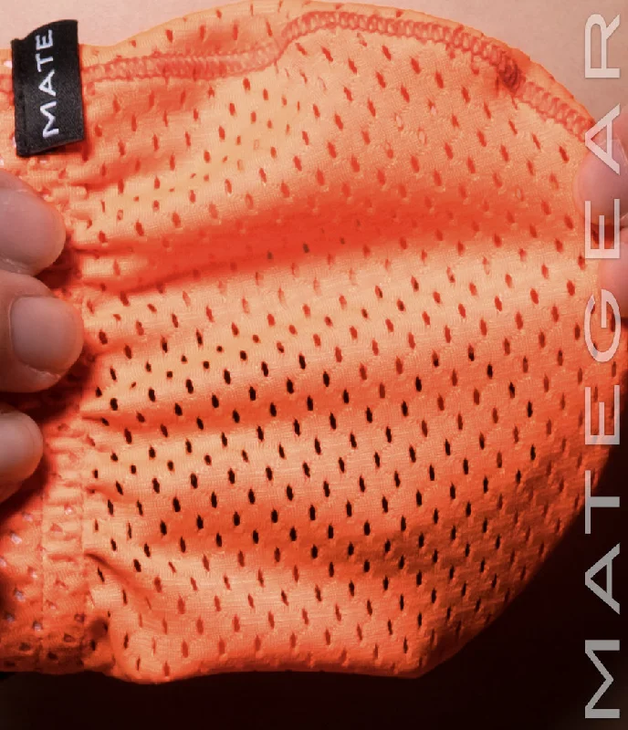 Orange Sports Netting / One Size