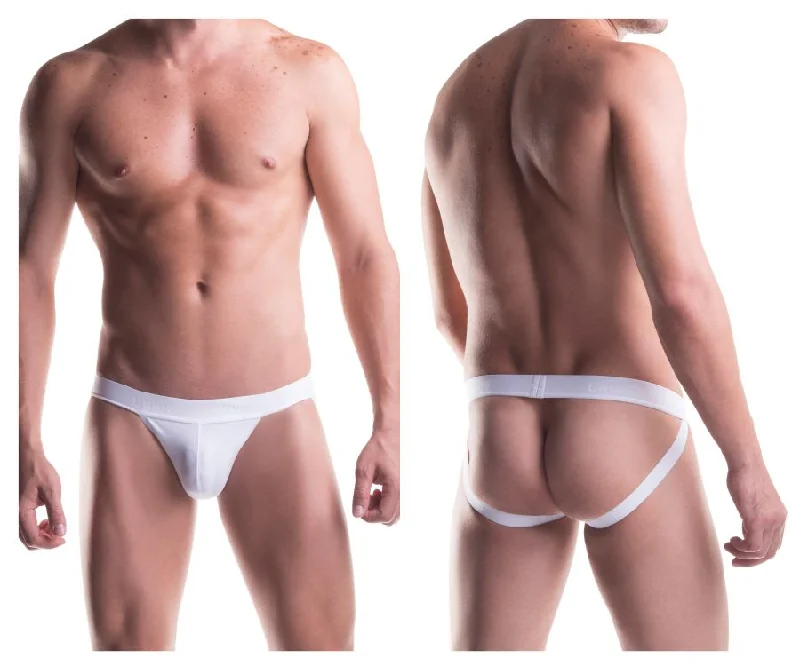 Unico 9610020100 (9612010120100) Jockstrap Cristalino Cotton Color White