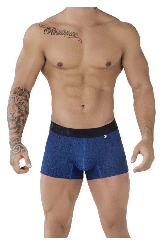 Xtremen 51477C Microfiber Jacquard Trunks Color Blue