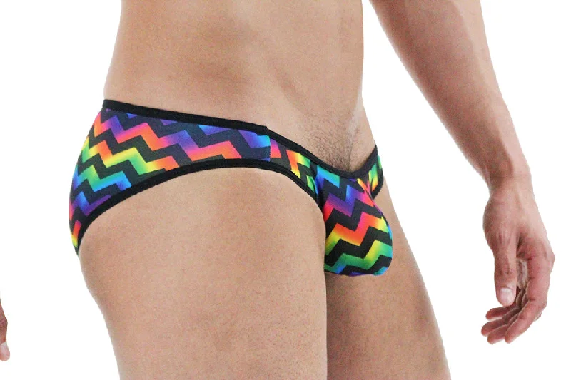 Arcoiris Geo Print Mens Bikini Brief By NDS Wear - BLOWOUT SALE!