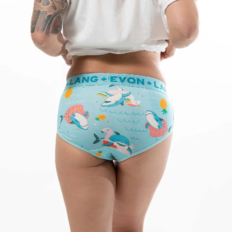 Bria 2.0 Bikini Brief - Party Shark