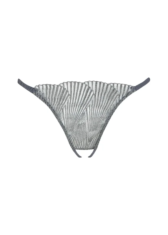 Athena Open Thong (Silver)