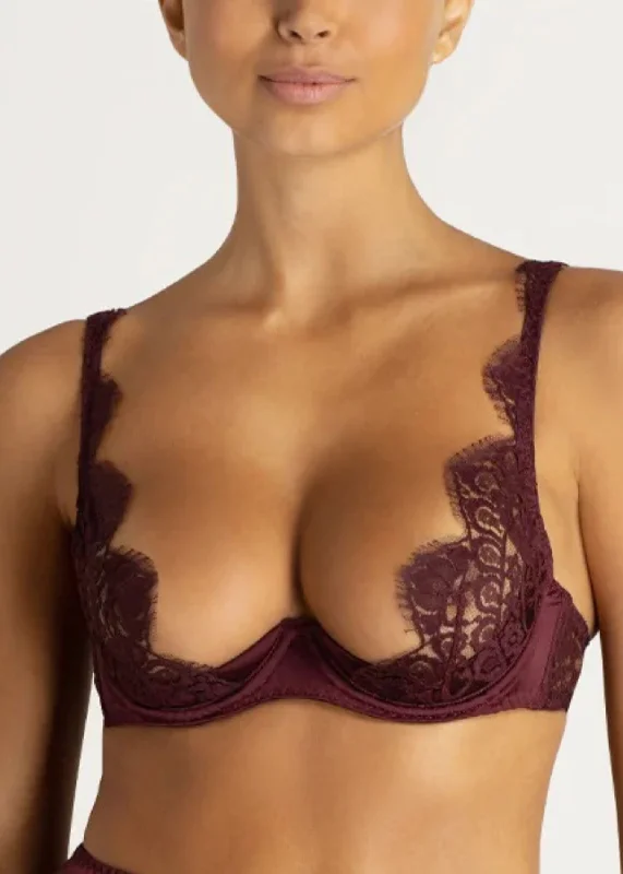 Camellia High Apex Plunge Bra (Sienna)