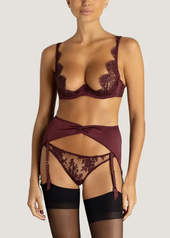 Camellia High Apex Plunge Bra (Sienna)