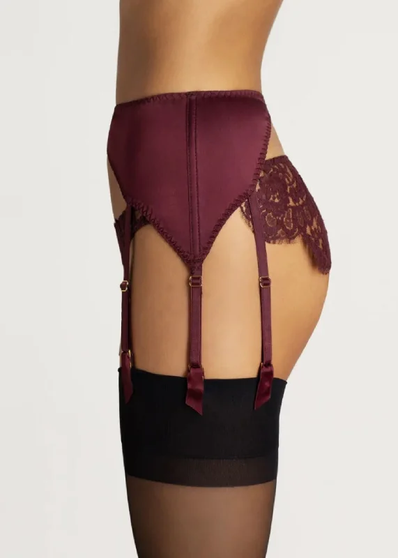 Camellia Suspender Knicker (Sienna)