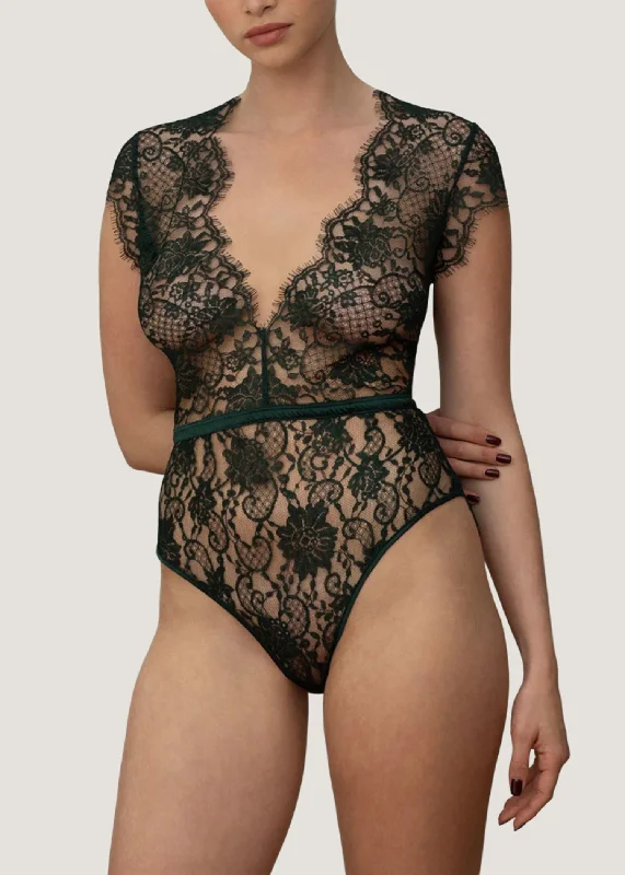 Hera Bodysuit (Deep Green)