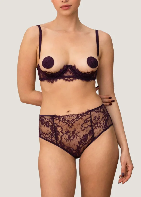 Lunaria Quarter Cup Bra (Amethyst)