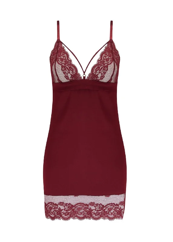 Seraphine Slip (Mahogany)