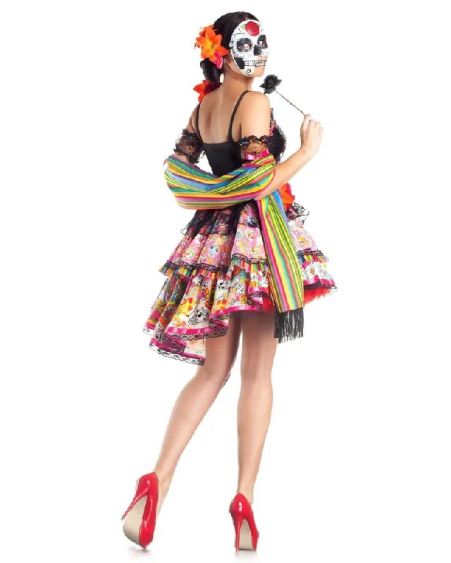 Day of the Dead Deluxe Womens Costume