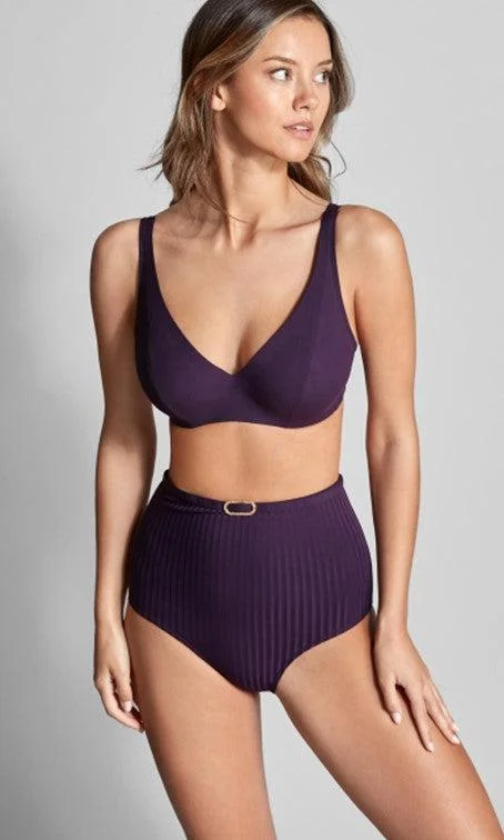 Empreinte Iconic Bikini High Waist Brief Purple