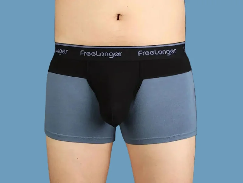 Gay Boxer Briefs | FREELONGER Underwear Extra-Large Pouch Soft Boxers