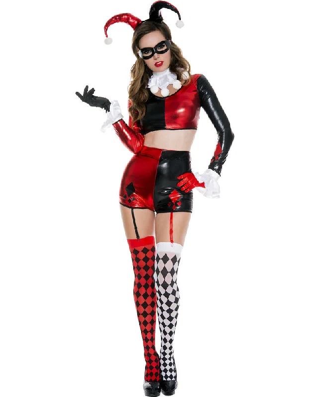 Gorgeous Harlequin Womens Costume