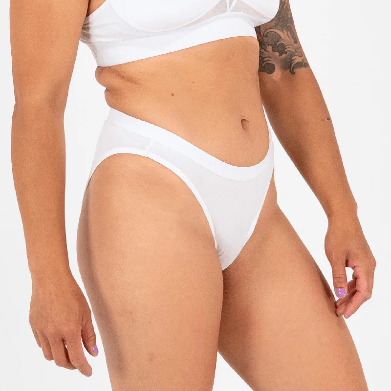 Katrina French Bikini - Glacier White