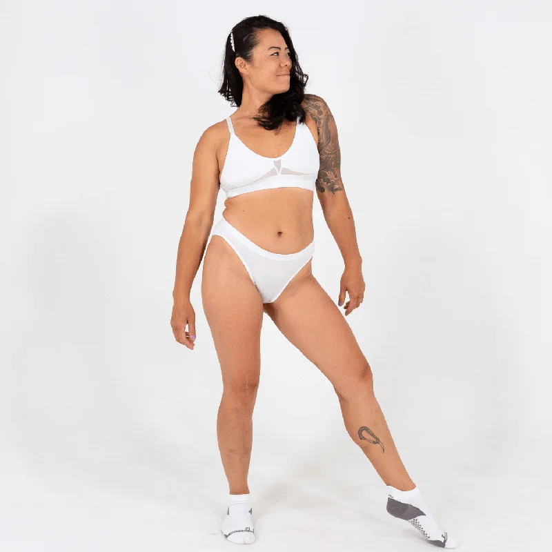 Katrina French Bikini - Glacier White