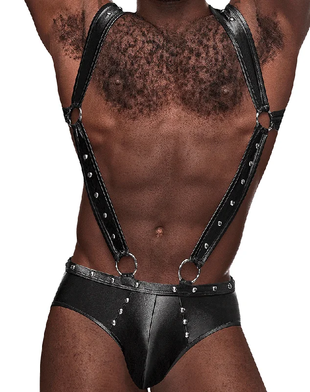 Male Power Pak-154 Fetish Uranus Jockstrap Black