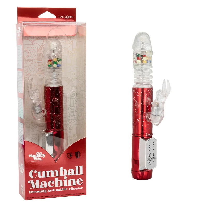 Naughty Bits CUMBALL MACHINE Thrusting and Rotating Jack Rabbit Vibrator