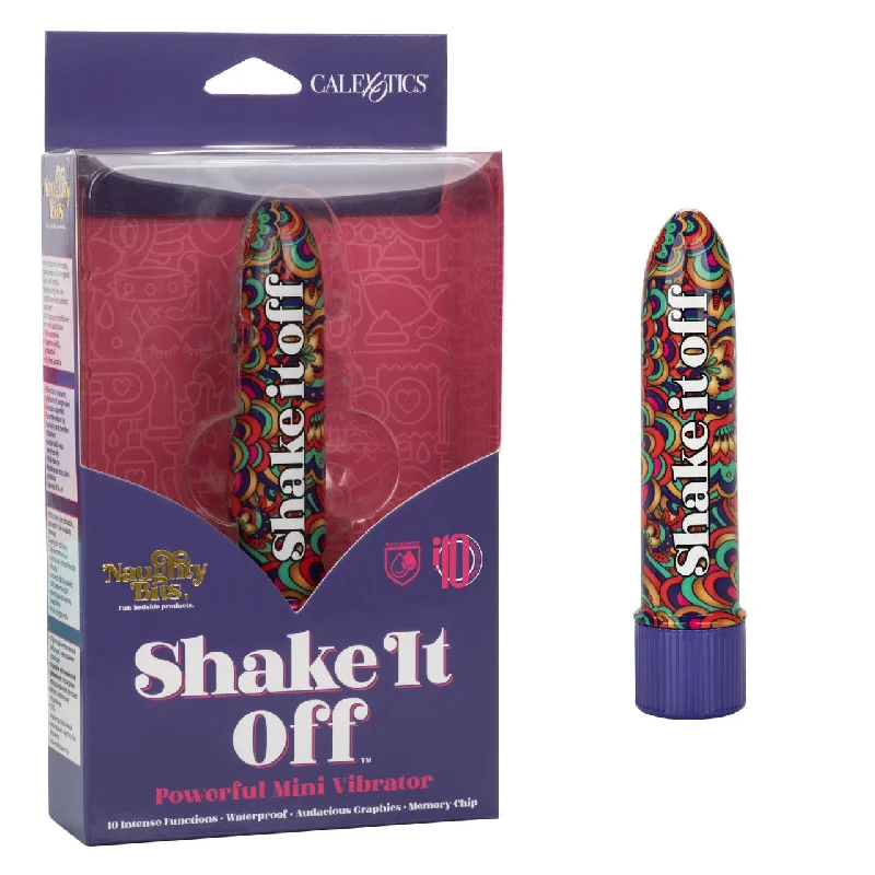 Naughty Bits SHAKE IT OFF Powerful Mini Vibrator