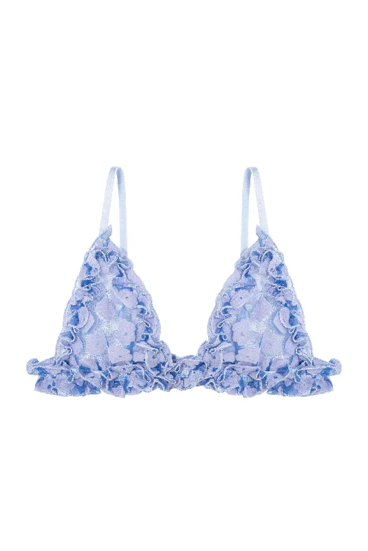 PIVOINE Ruffled Triangle Bra