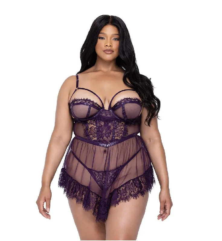 Intimidate You! Plus Size Babydoll