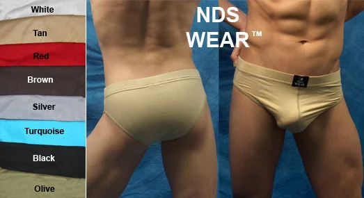 Rayon-Spandex Mens Brief - BLOWOUT SALE!