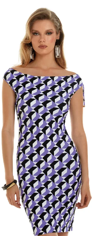 Roidal Nil Purple Beach Dress