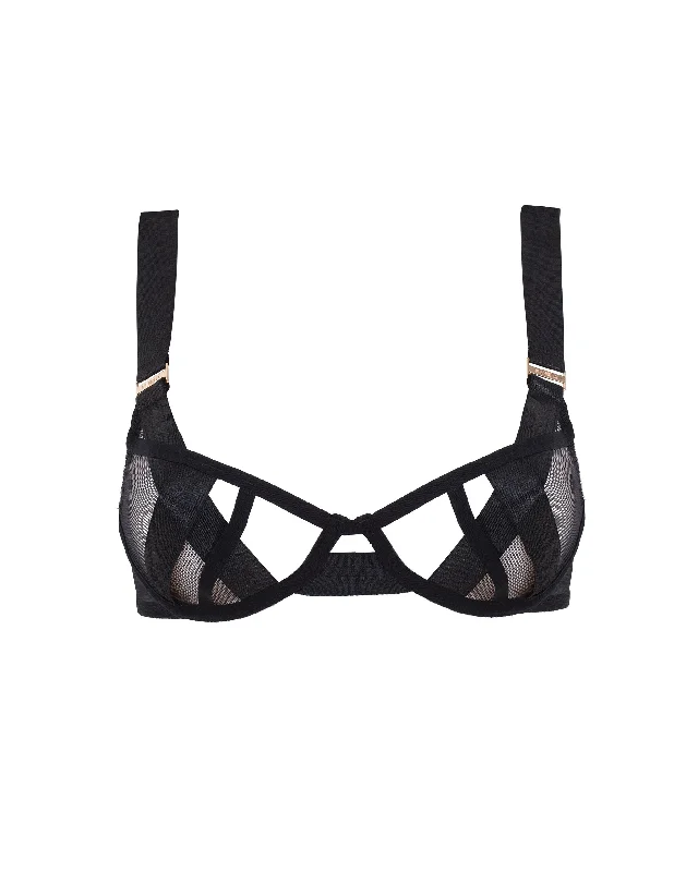 Sawyer Bra Black