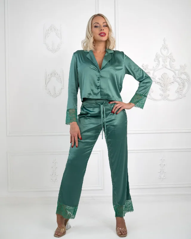 Serena Emerald Pant