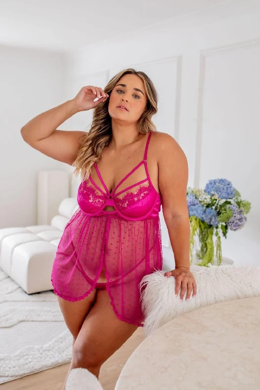 Waverly Mulberry Babydoll