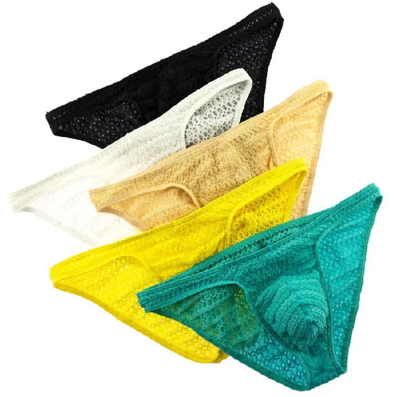 4 Pack Woven Bahama Briefs