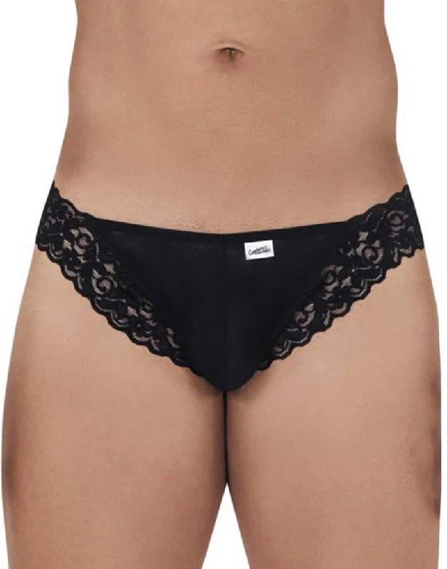 Candyman Mesh-Lace Thong 99506