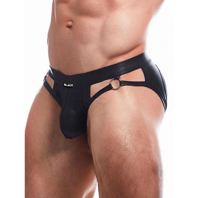 CUT4MEN BL4CK DUNGEON JOCKSTRAP UNDERWEAR BLACK