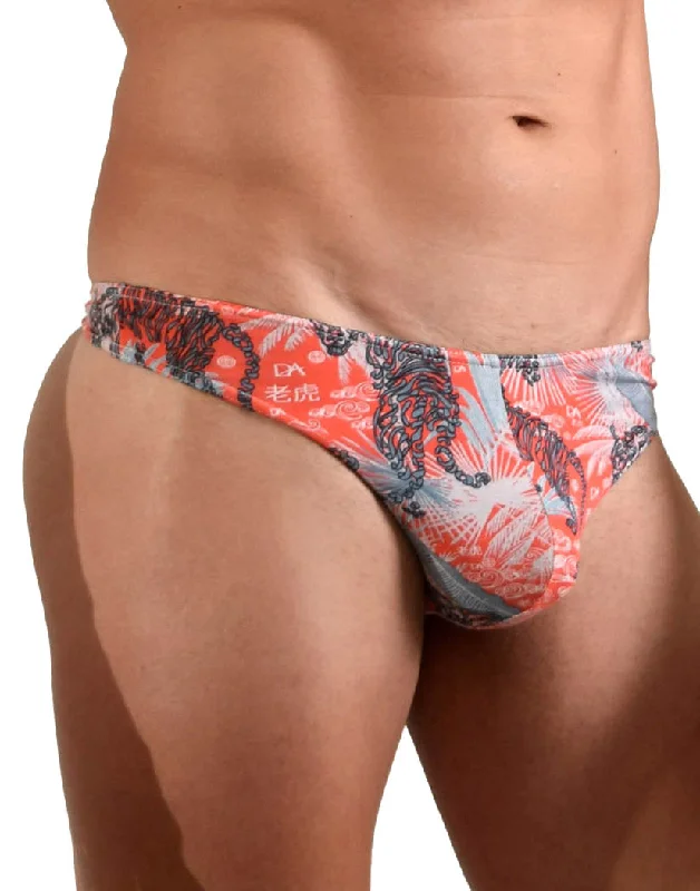 Doreanse Tiger Stripes Print Thong 1400