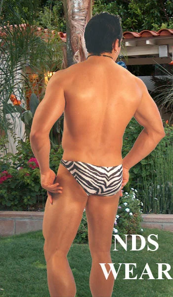 Microfiber Zebra Bikini