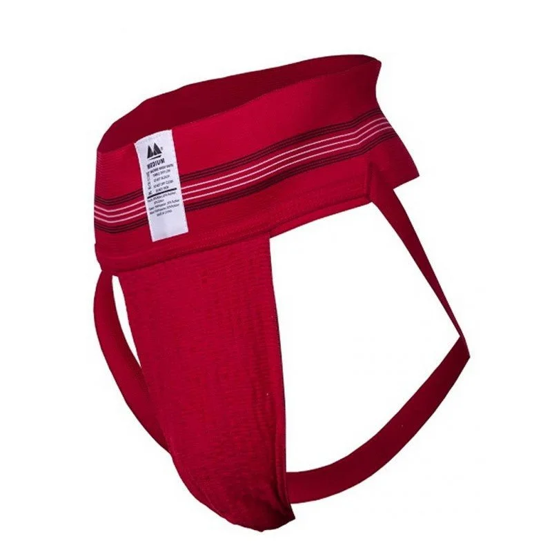 MM THE ORIGINAL NO. 10 JOCKSTRAP UNDERWEAR SCARLET RED 3 INCH