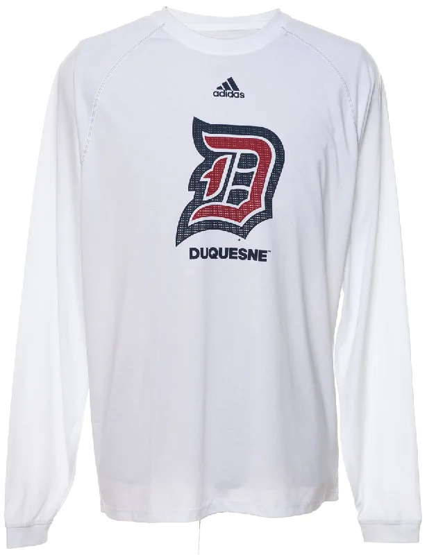 Adidas Duquesne Printed T-shirt - L