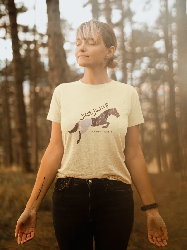 Just Jump Equestrian Graphic Tee