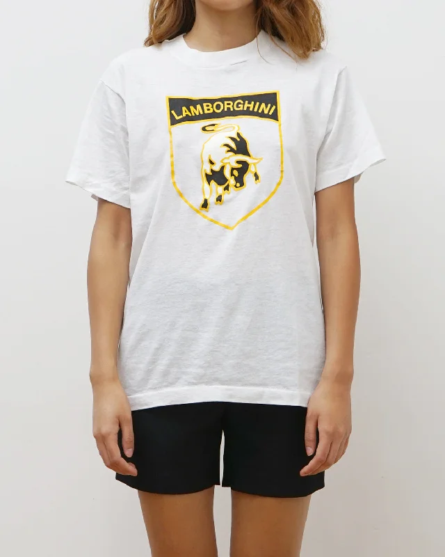 Graphic Tee Lamborghini / White