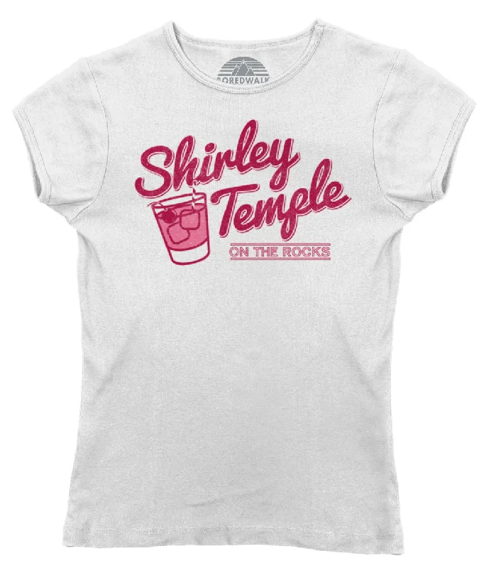 Women's Shirley Temple On The Rocks T-Shirt