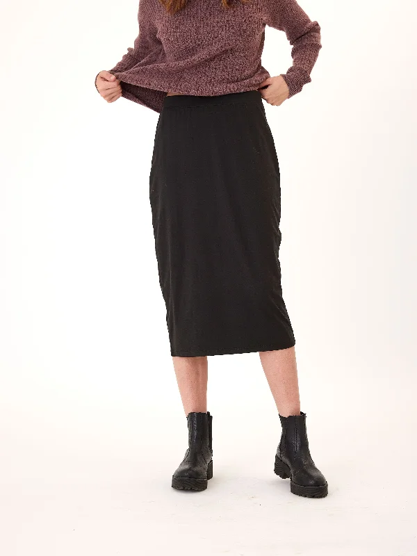 Marla Luxe Jersey Midi Skirt