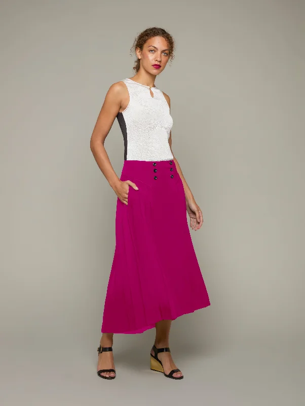 MINERET | Pleated Midi Skirt