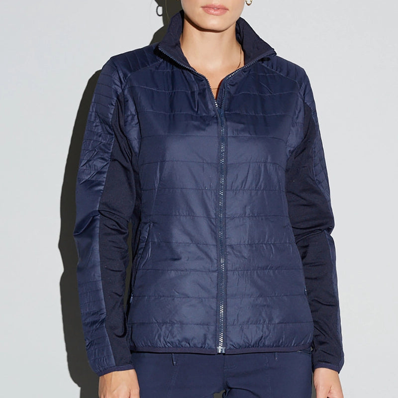 GGblue Womens Halley Long Sleeve Jacket - NAVY