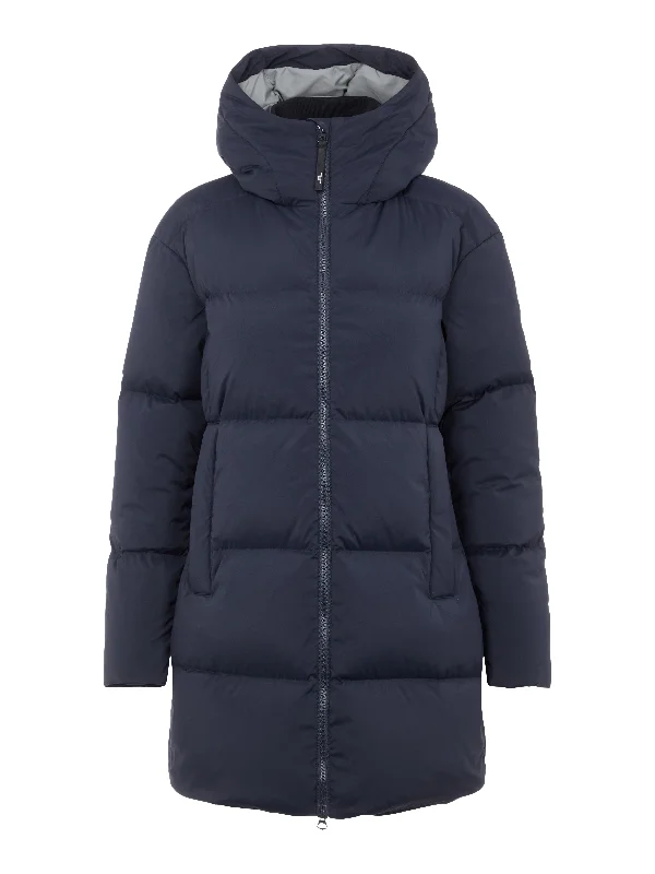 J.Lindeberg Womens Radiator Down Parka Jacket - JL NAVY