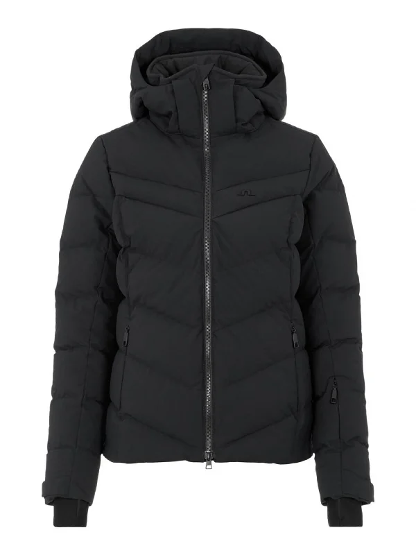 J.Lindeberg Womens Russel Down Ski Jacket - BLACK